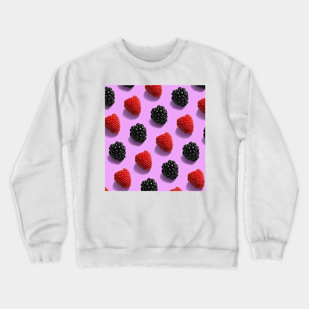 Delicious Berries Crewneck Sweatshirt by NewburyBoutique